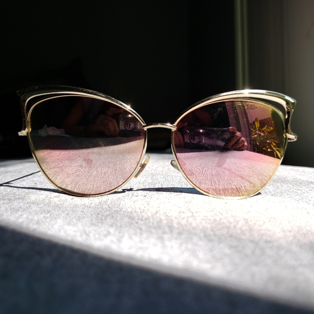 Chrome sunglasses